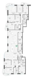 5-BD Apartment Sale, 355.7 sq. m. at Lavrushinskiy, Lavrushinsky Lane, 11к1, Moscow, Russia #2