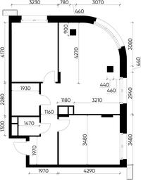 2-BD Apartment Sale, 69平方米 at Rezidentsii Skolkovo, Kashtanovaya ulitsa, 1, rabochiy posyolok Zarechye, Odintsovskiy City District, Moscow Region, Russia #3 2-BD Apartment Sale, 69平方米 at Rezidentsii Skolkovo, Kashtanovaya ulitsa, 1, rabochiy posyolok Zarechye, Odintsovskiy City District, Moscow Region, Russia #3