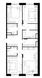 Продажа 3-комн. квартиры, 105,1 м² в ЖК «Резиденции Сколково», Каштановая улица, 1, рабочий посёлок Заречье, Одинцовский городской округ, Московская область, Россия #4