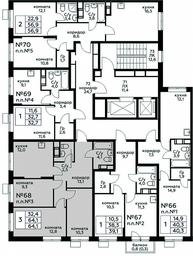 2-BD Apartment Sale, 64.1平方米 at Tsvetochnye Poliany, kvartal № 23, Filimonkovskoye Municipal Formation, Moscow, Russia #2 2-BD Apartment Sale, 64.1平方米 at Tsvetochnye Poliany, kvartal № 23, Filimonkovskoye Municipal Formation, Moscow, Russia #2