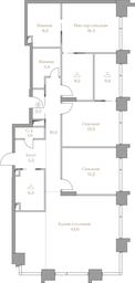 3-BD Apartment Sale, 143.1 sq. m. at Luzhniki Collection, Luzhnetskaya Embankment, 2/4с17, Moscow, Russia #2 3-BD Apartment Sale, 143.1 sq. m. at Luzhniki Collection, Luzhnetskaya Embankment, 2/4с17, Moscow, Russia #2