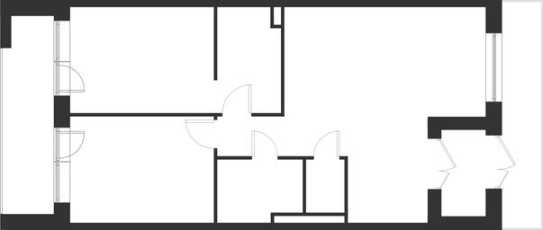 2-BD Apartment Sale, 68.4平方米 at Газопровод, Sosenskoye Settlement, Moscow, Russia #2