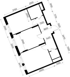 2-BD Apartment Sale, 57.1平方米 at Peredelkino Blizhnee, Korneya Chukovskogo Street, 1, Vnukovskoye Settlement, Moscow, Russia #3 2-BD Apartment Sale, 57.1平方米 at Peredelkino Blizhnee, Korneya Chukovskogo Street, 1, Vnukovskoye Settlement, Moscow, Russia #3