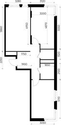 2-BD Apartment Sale, 66.9 sq. m. at Peredelkino Blizhnee, Korneya Chukovskogo Street, 1, Vnukovskoye Settlement, Moscow, Russia #3