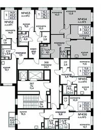 2-BD Apartment Sale, 64.1平方米 at Tsvetochnye Poliany, kvartal № 23, Filimonkovskoye Municipal Formation, Moscow, Russia #2 2-BD Apartment Sale, 64.1平方米 at Tsvetochnye Poliany, kvartal № 23, Filimonkovskoye Municipal Formation, Moscow, Russia #2