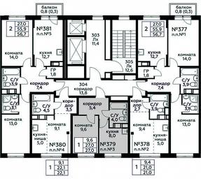 Apartment Sale, 27 sq. m. at Tsvetochnye Poliany, kvartal № 23, Filimonkovskoye Municipal Formation, Moscow, Russia #3 Apartment Sale, 27 sq. m. at Tsvetochnye Poliany, kvartal № 23, Filimonkovskoye Municipal Formation, Moscow, Russia #3