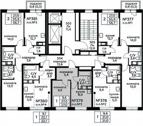 Apartment Sale, 27 sq. m. at Tsvetochnye Poliany, kvartal № 23, Filimonkovskoye Municipal Formation, Moscow, Russia #2 Apartment Sale, 27 sq. m. at Tsvetochnye Poliany, kvartal № 23, Filimonkovskoye Municipal Formation, Moscow, Russia #2
