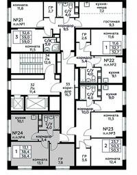 Apartment Sale, 38.4 sq. m. at Tsvetochnye Poliany, kvartal № 23, Filimonkovskoye Municipal Formation, Moscow, Russia #2 Apartment Sale, 38.4 sq. m. at Tsvetochnye Poliany, kvartal № 23, Filimonkovskoye Municipal Formation, Moscow, Russia #2