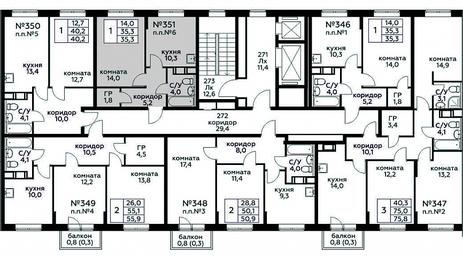 Apartment Sale, 35.3平方米 at Tsvetochnye Poliany, kvartal № 23, Filimonkovskoye Municipal Formation, Moscow, Russia #3 Apartment Sale, 35.3平方米 at Tsvetochnye Poliany, kvartal № 23, Filimonkovskoye Municipal Formation, Moscow, Russia #3