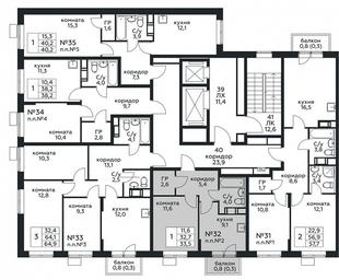 Продажа квартиры, 33,5 м² в ЖК «Цветочные Поляны», квартал № 23, поселение Филимонковское, Москва, Россия #3 Продажа квартиры, 33,5 м² в ЖК «Цветочные Поляны», квартал № 23, поселение Филимонковское, Москва, Россия #3