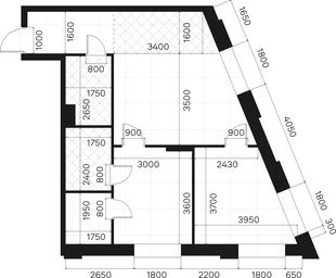 2-BD Apartment Sale, 62.6 sq. m. at Forst, Avtozavodskaya Street, 24, Moscow, Russia #3 2-BD Apartment Sale, 62.6 sq. m. at Forst, Avtozavodskaya Street, 24, Moscow, Russia #3