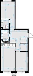 2-BD Apartment Sale, 71平方米 at Malevich, Otradnaya Street, 8, Moscow, Russia #4