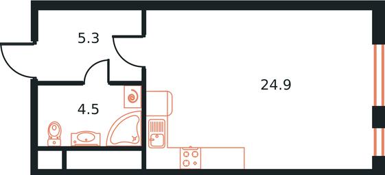 Apartment Sale, 34.7 sq. m. at West Tower, Aminyevskoye Highway, 6, Moscow, Russia #2 Apartment Sale, 34.7 sq. m. at West Tower, Aminyevskoye Highway, 6, Moscow, Russia #2