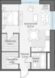 Apartment Sale, 49.6 sq. m. at Ilinka 3/8, Ilyinka Street, 3/8с4, Moscow, Russia #2