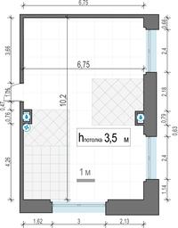 1-BD Apartment Sale, 65.2 sq. m. at Ilinka 3/8, Ilyinka Street, 3/8с4, Moscow, Russia #4