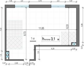 1-BD Apartment Sale, 82.5平方米 at Ilinka 3/8, Ilyinka Street, 3/8с4, Moscow, Russia #4