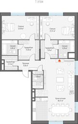 2-BD Apartment Sale, 210.4平方米 at Ilinka 3/8, Ilyinka Street, 3/8с4, Moscow, Russia #3 2-BD Apartment Sale, 210.4平方米 at Ilinka 3/8, Ilyinka Street, 3/8с4, Moscow, Russia #3
