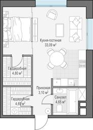 Apartment Sale, 50.3 sq. m. at Ilinka 3/8, Ilyinka Street, 3/8с4, Moscow, Russia #3