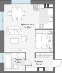 Apartment Sale, 47.7 sq. m. at Ilinka 3/8, Ilyinka Street, 3/8с4, Moscow, Russia #3 Apartment Sale, 47.7 sq. m. at Ilinka 3/8, Ilyinka Street, 3/8с4, Moscow, Russia #3