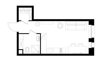 Apartment Sale, 27.2平方米 at Pervyi Moskovskiy, ulitsa Bianki, 1, Moskovskiy, Moscow, Russia #4