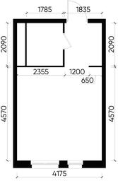 Apartment Sale, 27.1 sq. m. at Pervyi Moskovskiy, ulitsa Bianki, 1, Moskovskiy, Moscow, Russia #3 Apartment Sale, 27.1 sq. m. at Pervyi Moskovskiy, ulitsa Bianki, 1, Moskovskiy, Moscow, Russia #3