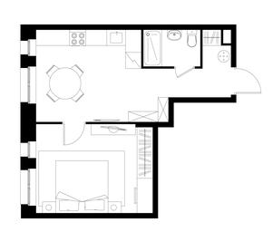 Apartment Sale, 38.5平方米 at Pervyi Moskovskiy, ulitsa Bianki, 1, Moskovskiy, Moscow, Russia #4