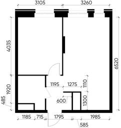 Apartment Sale, 39.4 sq. m. at Pervyi Moskovskiy, ulitsa Bianki, 1, Moskovskiy, Moscow, Russia #3