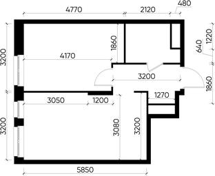 Apartment Sale, 42.3 sq. m. at Pervyi Moskovskiy, ulitsa Bianki, 1, Moskovskiy, Moscow, Russia #3 Apartment Sale, 42.3 sq. m. at Pervyi Moskovskiy, ulitsa Bianki, 1, Moskovskiy, Moscow, Russia #3