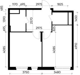 Apartment Sale, 46.4 sq. m. at Pervyi Moskovskiy, ulitsa Bianki, 1, Moskovskiy, Moscow, Russia #3 Apartment Sale, 46.4 sq. m. at Pervyi Moskovskiy, ulitsa Bianki, 1, Moskovskiy, Moscow, Russia #3