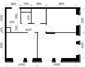 2-BD Apartment Sale, 56.7平方米 at Pervyi Moskovskiy, ulitsa Bianki, 1, Moskovskiy, Moscow, Russia #3 2-BD Apartment Sale, 56.7平方米 at Pervyi Moskovskiy, ulitsa Bianki, 1, Moskovskiy, Moscow, Russia #3