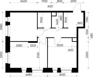 2-BD Apartment Sale, 56.9平方米 at Pervyi Moskovskiy, ulitsa Bianki, 1, Moskovskiy, Moscow, Russia #3 2-BD Apartment Sale, 56.9平方米 at Pervyi Moskovskiy, ulitsa Bianki, 1, Moskovskiy, Moscow, Russia #3