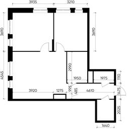 2-BD Apartment Sale, 67平方米 at Pervyi Moskovskiy, ulitsa Bianki, 1, Moskovskiy, Moscow, Russia #3