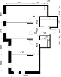 3-BD Apartment Sale, 86.7平方米 at Pervyi Moskovskiy, ulitsa Bianki, 1, Moskovskiy, Moscow, Russia #3 3-BD Apartment Sale, 86.7平方米 at Pervyi Moskovskiy, ulitsa Bianki, 1, Moskovskiy, Moscow, Russia #3
