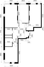3-BD Apartment Sale, 86.3 sq. m. at Pervyi Moskovskiy, ulitsa Bianki, 1, Moskovskiy, Moscow, Russia #3 3-BD Apartment Sale, 86.3 sq. m. at Pervyi Moskovskiy, ulitsa Bianki, 1, Moskovskiy, Moscow, Russia #3