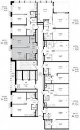 1-BD Apartment Sale, 44.68平方米 at MirrorZdanie, Oktyabrskaya Street, 98, Moscow, Russia #2
