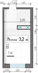 Apartment Sale, 27 sq. m. at West Garden, Minskaya Street, 1Вс1, Moscow, Russia #3 Apartment Sale, 27 sq. m. at West Garden, Minskaya Street, 1Вс1, Moscow, Russia #3