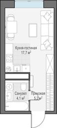 Apartment Sale, 27 sq. m. at West Garden, Minskaya Street, 1Вс1, Moscow, Russia #4
