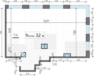 2-BD Apartment Sale, 97.9平方米 at West Garden, Minskaya Street, 1Вс1, Moscow, Russia #3