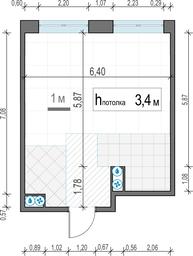 1-BD Apartment Sale, 45.2 sq. m. at West Garden, Minskaya Street, 1Вс1, Moscow, Russia #3