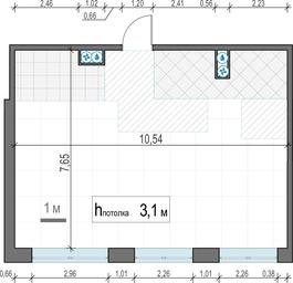 1-BD Apartment Sale, 77.1 sq. m. at West Garden, Minskaya Street, 1Вс1, Moscow, Russia #3 1-BD Apartment Sale, 77.1 sq. m. at West Garden, Minskaya Street, 1Вс1, Moscow, Russia #3