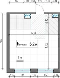 1-BD Apartment Sale, 51 sq. m. at West Garden, Minskaya Street, 1Вс1, Moscow, Russia #3 1-BD Apartment Sale, 51 sq. m. at West Garden, Minskaya Street, 1Вс1, Moscow, Russia #3