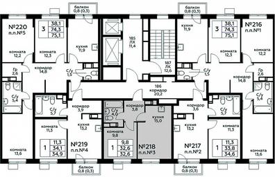 Apartment Sale, 32.6 sq. m. at Tsvetochnye Poliany, kvartal № 23, Filimonkovskoye Municipal Formation, Moscow, Russia #2 Apartment Sale, 32.6 sq. m. at Tsvetochnye Poliany, kvartal № 23, Filimonkovskoye Municipal Formation, Moscow, Russia #2