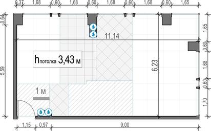 1-BD Apartment Sale, 65.9 sq. m. at Life Time, Sergeya Makeyeva Street, вл11/9с1-10, Moscow, Russia #4