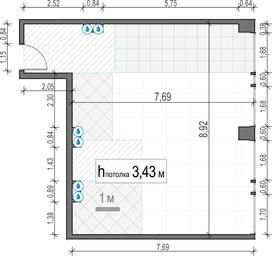 1-BD Apartment Sale, 70.2 sq. m. at Life Time, Sergeya Makeyeva Street, вл11/9с1-10, Moscow, Russia #4