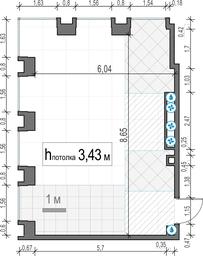1-BD Apartment Sale, 56.4 sq. m. at Life Time, Sergeya Makeyeva Street, вл11/9с1-10, Moscow, Russia #3