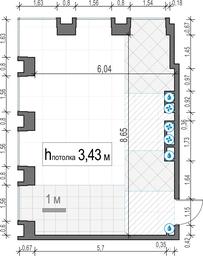 1-BD Apartment Sale, 56.4 sq. m. at Life Time, Sergeya Makeyeva Street, вл11/9с1-10, Moscow, Russia #4