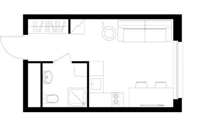 Apartment Sale, 21.1平方米 at Pervyi Moskovskiy, ulitsa Bianki, 1, Moskovskiy, Moscow, Russia #4