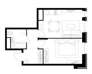 Apartment Sale, 43.1平方米 at Pervyi Moskovskiy, ulitsa Bianki, 1, Moskovskiy, Moscow, Russia #4