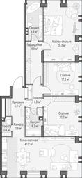4-BD Apartment Sale, 151.3 sq. m. at Life Time, Sergeya Makeyeva Street, вл11/9с1-10, Moscow, Russia #2 4-BD Apartment Sale, 151.3 sq. m. at Life Time, Sergeya Makeyeva Street, вл11/9с1-10, Moscow, Russia #2