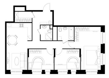 3-BD Apartment Sale, 84.5 sq. m. at Pervyi Moskovskiy, ulitsa Bianki, 1, Moskovskiy, Moscow, Russia #3